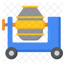 Concrete Mixer Cement Mixer Concrete Truck Icon