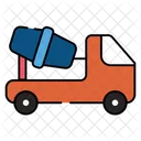 Concrete Mixer Concrete Truck Cement Mixer Icon