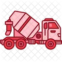 Concrete Mixer Cement Concrete Icon