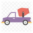 Concrete Mixer Truck Icon