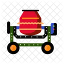 Concrete Mixer Cement Mixer Construction Icon