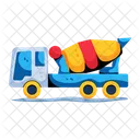 Concrete Mixer Construction Machinery Cement Mixer Icon