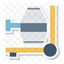 Concrete mixer  Icon