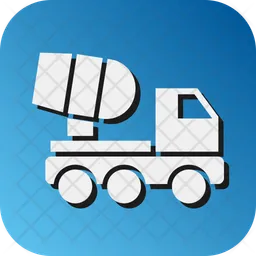 Concrete Mixer Truck  Icon