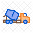 Asphalt Mixer Truck  Icon
