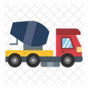 Concrete Mixer Truck Truck Vehicle Icon