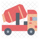 Concrete mixer truck  Icon