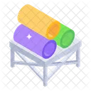 Water Pipes Sewer Pipes Construction Material Icon