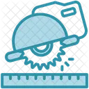 Concrete Saw Cutting Machine Icon