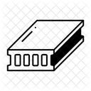Concrete Slab Construction Equipment Building Block Icon
