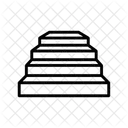 Concrete Stairs Cement Icon