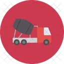 Concrete Mixer Truck Cement Truck Icon