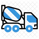 Concrete Mixer Truck Icon
