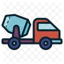 Concrete Truck Concrete Mixer Cement Truck Icon