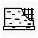 Concrete Wall Construction Icon