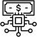 Concurrence Argent Cpu Icône
