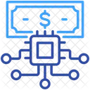 Concurrence Argent Cpu Icône