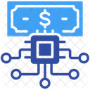 Concurrence Argent Cpu Icône
