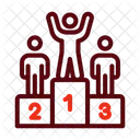Concursante Competidor Participante Icono