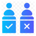 Concursante Competidora Participante Icono