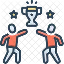 Concursante Concursante Contendiente Icono