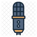 Condenser Mic Singer Microphone Icon