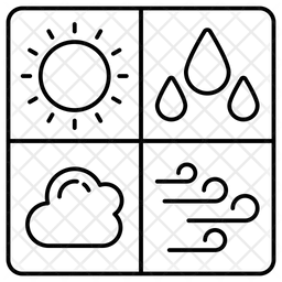 Las condiciones climáticas  Icono