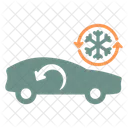 Conditioner Service Car Automobile Icon