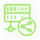 Condivisione Data Center Database Icon