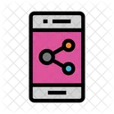 Mobile Condividi Connettiti Icon