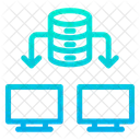 Trasferimento Dati Computer Database Symbol