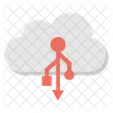 Condivisione del cloud computing  Icon