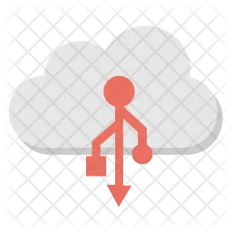 Condivisione del cloud computing  Icon