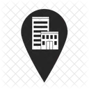 Condo apartments map pinpoint  Symbol