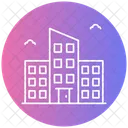 Condo Building Architecture Icon