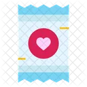 Condom Safety Heart Icon