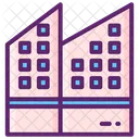 Condominium Apartment Building Icon