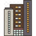Condominium Apartment Complex Icon