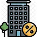 Condominium Apartment Discount Icon