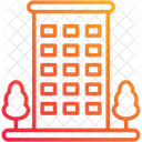 Condominium Building Apartment Icon