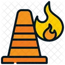 Cone Warning Caution Icon