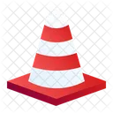 Cone Traffic Sign Icon