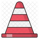Cone Block Construction Icon