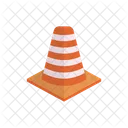 Cone Block Road Icon