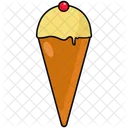 Cone Ice Cream Ice Icon