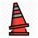 Cone Sign Traffic Construction Icon