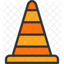 Cone Road Alert Icon
