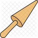 Cone Roller Waffle Icon