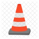 Cone Block Barrier Icon