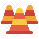 Cone Traffic Safety Icon